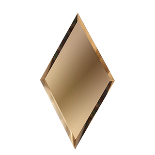 Бронзовая плитка "Вытянутый Ромб"